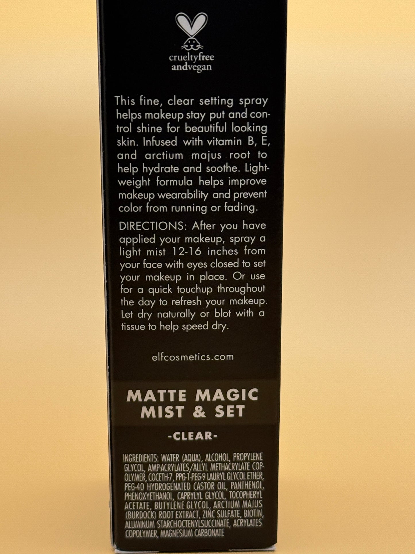 e.l.f MATTE MAGIC MIST & SET