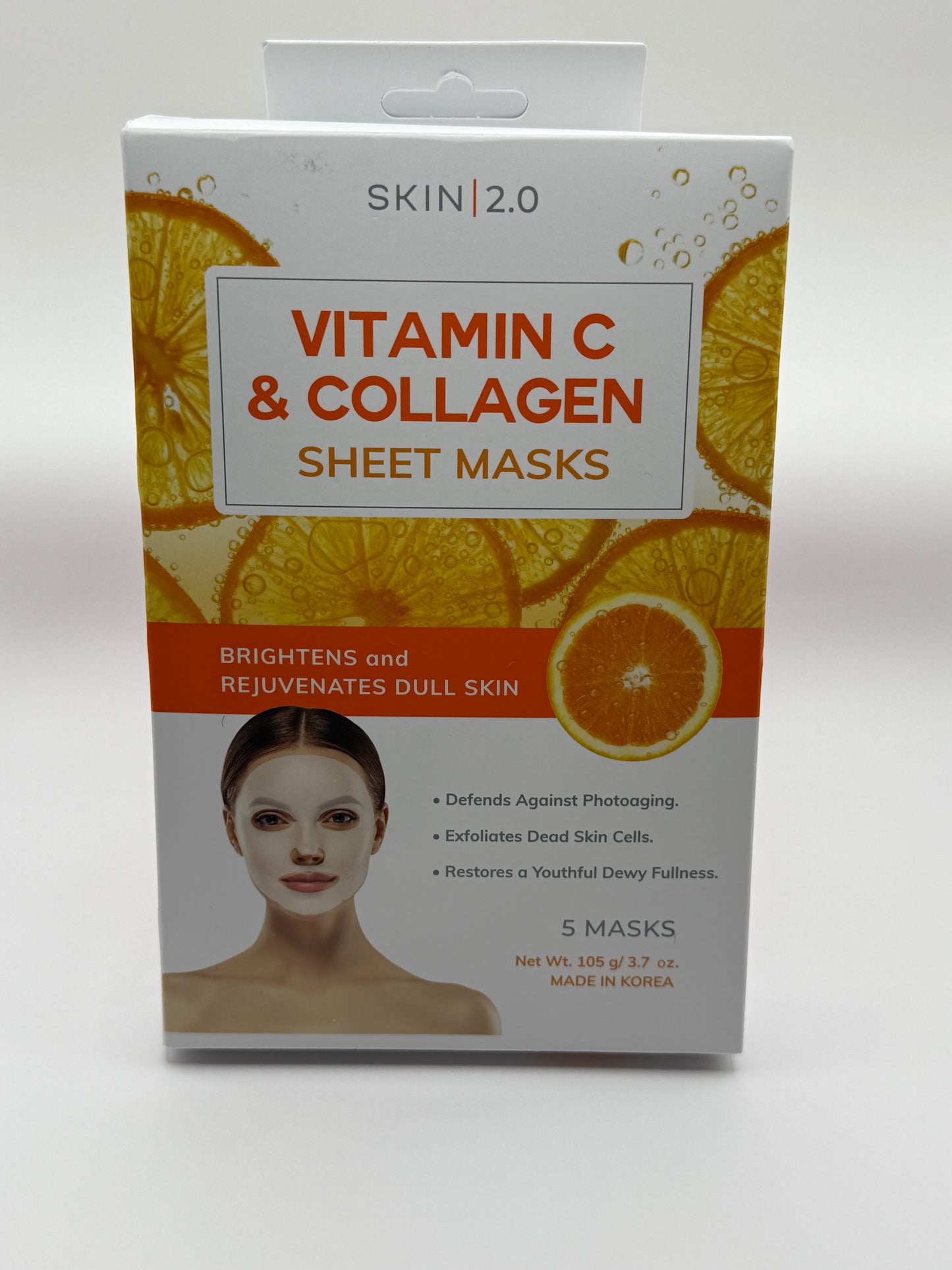 VITAMIN C & COLLAGEN SHEET MASKS