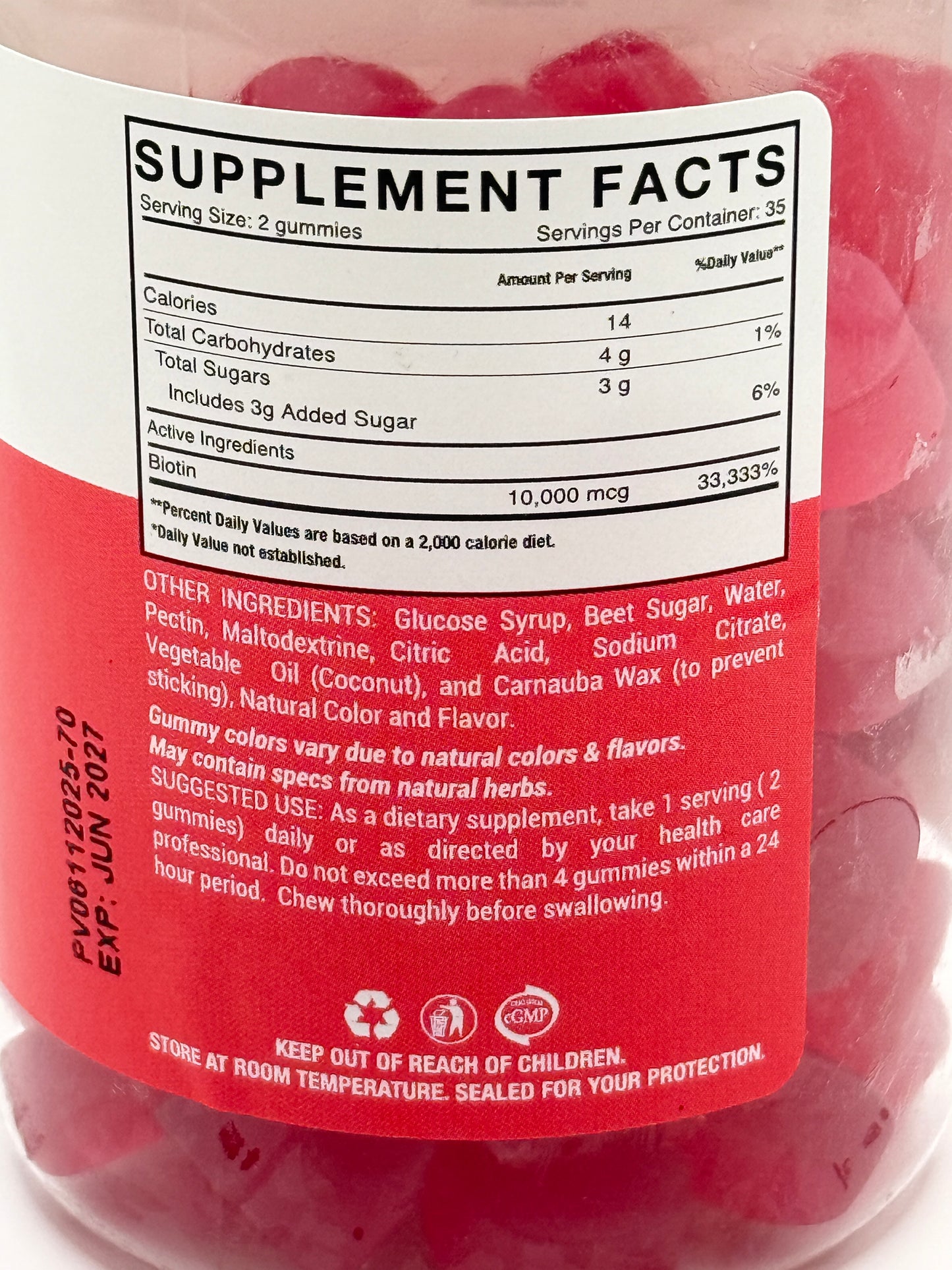 BIOTIN GUMMIES