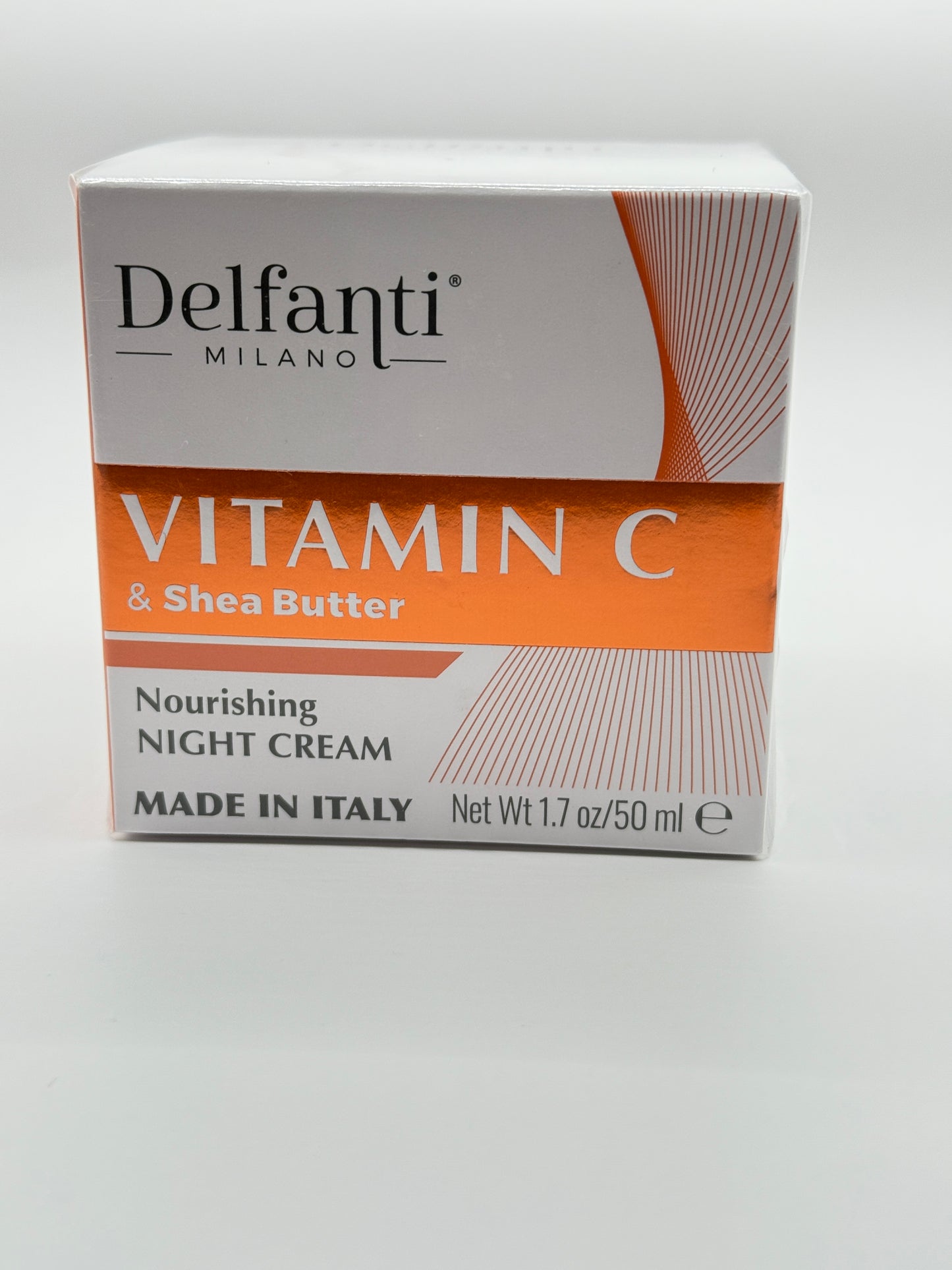 Delfanti-Milano • VITAMIN C & SHEA BUTTER • Moisturizing Day Cream • Face and Neck Moisturizer • Made in Italy