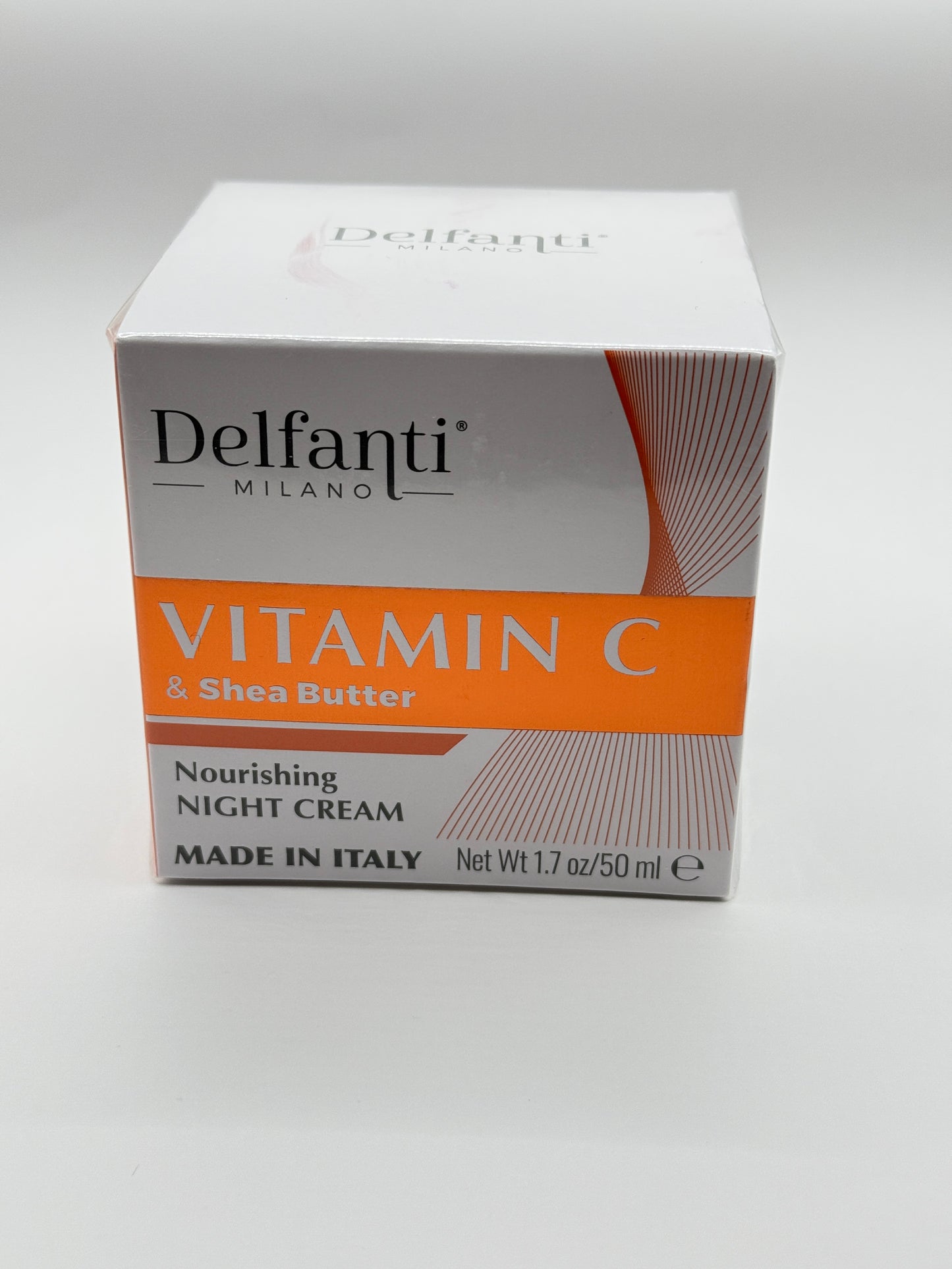 Delfanti-Milano • VITAMIN C & SHEA BUTTER • Moisturizing Day Cream • Face and Neck Moisturizer • Made in Italy
