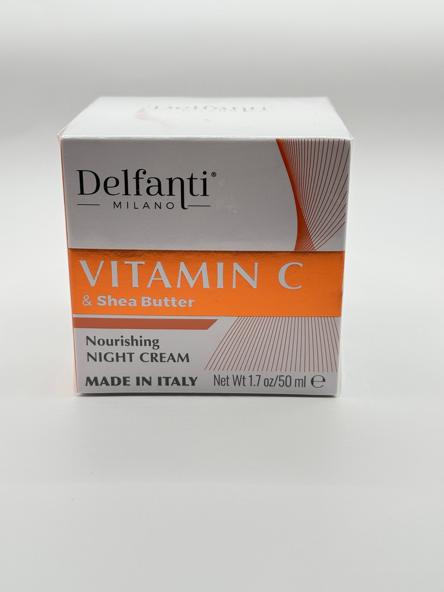 Delfanti-Milano • VITAMIN C & SHEA BUTTER • Moisturizing Day Cream • Face and Neck Moisturizer • Made in Italy