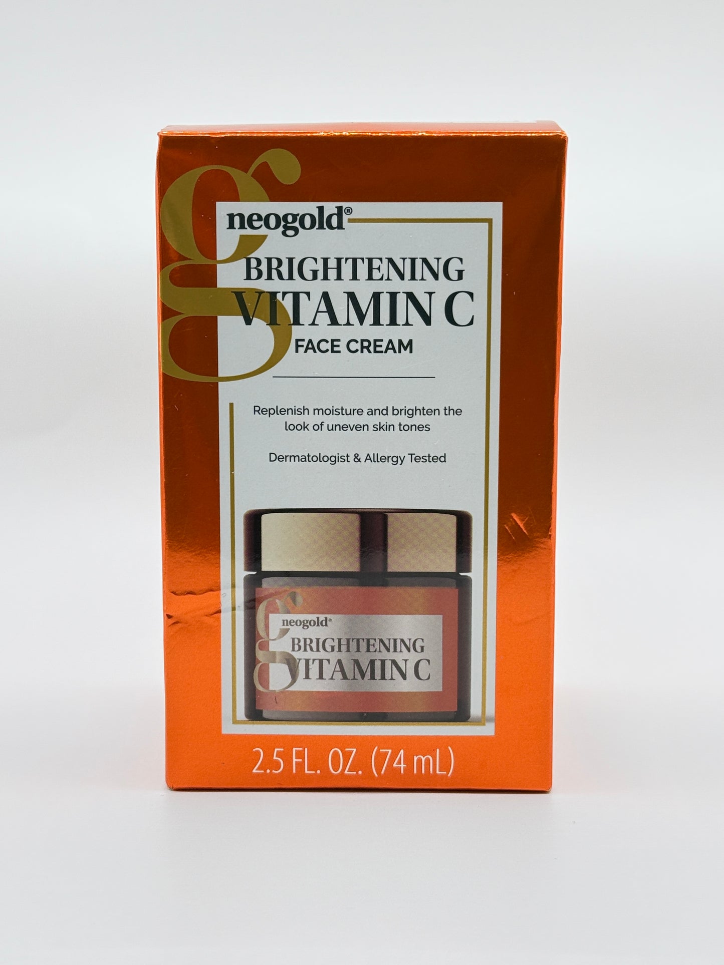 Neogold brightening face serum