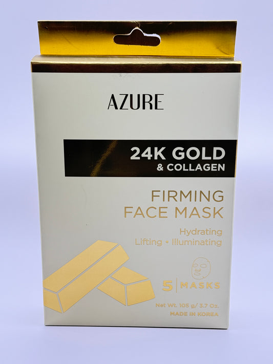 AZURE 24K GOLD & COLLAGEN FIRMING FACE MASK