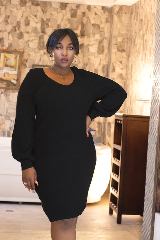 Lady in black