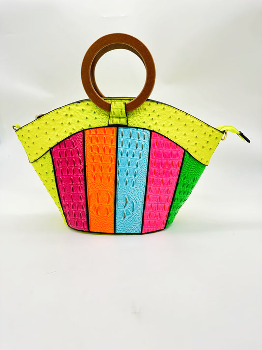 Multicolor handbag…